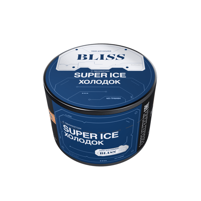 Табак Bliss - Super Ice (Холодок) 40 гр