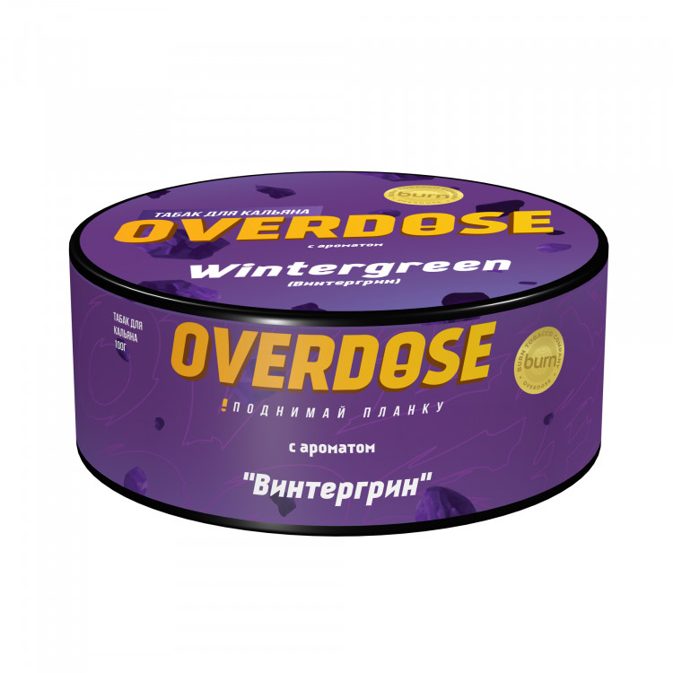 Табак Overdose - Wintergreen (Рутбира и мяты) 100 гр