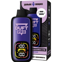 (М) Одноразовая электронная сигарета Duft Pro 10000 - Черничный Зефир