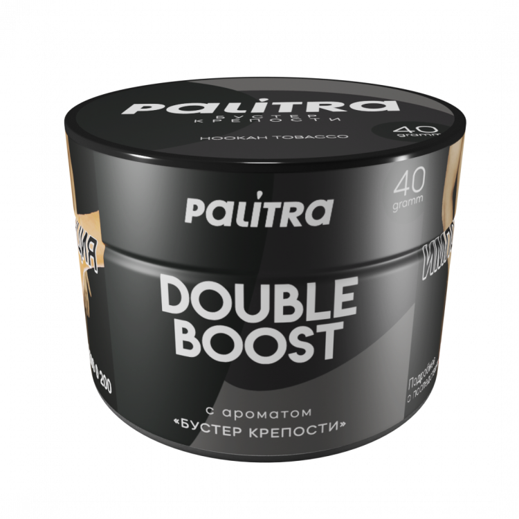 Табак Palitra - Double Boost (Бустер крепости) 40 гр