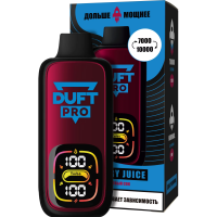 (М) Одноразовая электронная сигарета Duft Pro 10000 - Вишневый Сок