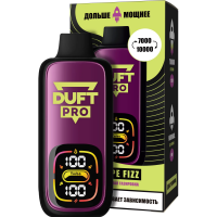 (М) Одноразовая электронная сигарета Duft Pro 10000 - Виноградная Шипучка