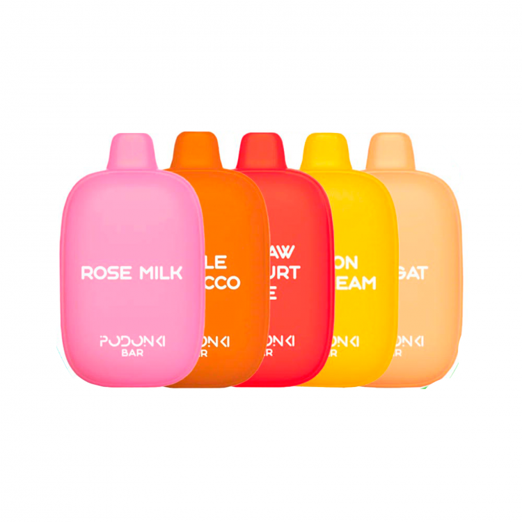 Одноразовая электронная сигарета PODONKI BAR (7000) - Яблочный Табак