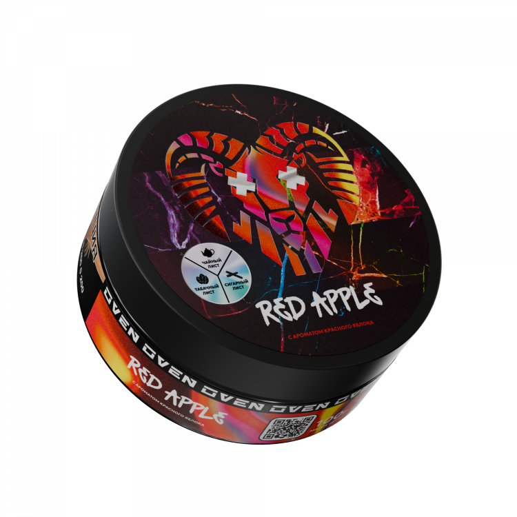 Табак Oven 100 гр - Red apple (Красное Яблоко)