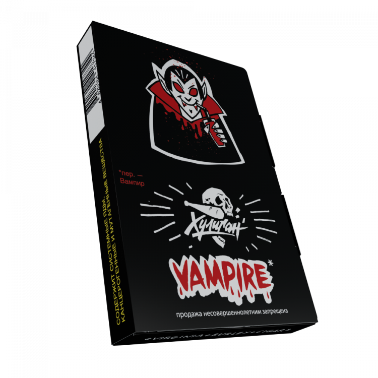 Табак Хулиган - VAMPIRE (Ягодный кисель) 25 гр