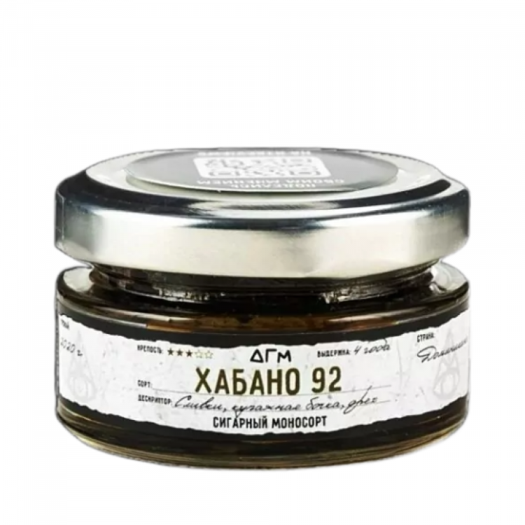 Табак Dogma 100% - Хабано 92 80 гр
